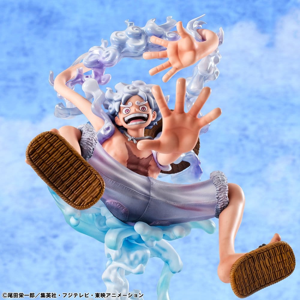 One Piece figurine PVC Portrait.Of.Pirates "Evolutionary History" Monkey D. Luffy "Gear Fifth" 26 cm