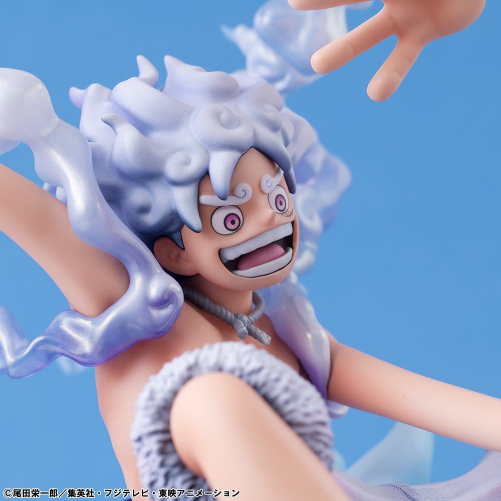 One Piece figurine PVC Portrait.Of.Pirates "Evolutionary History" Monkey D. Luffy "Gear Fifth" 26 cm
