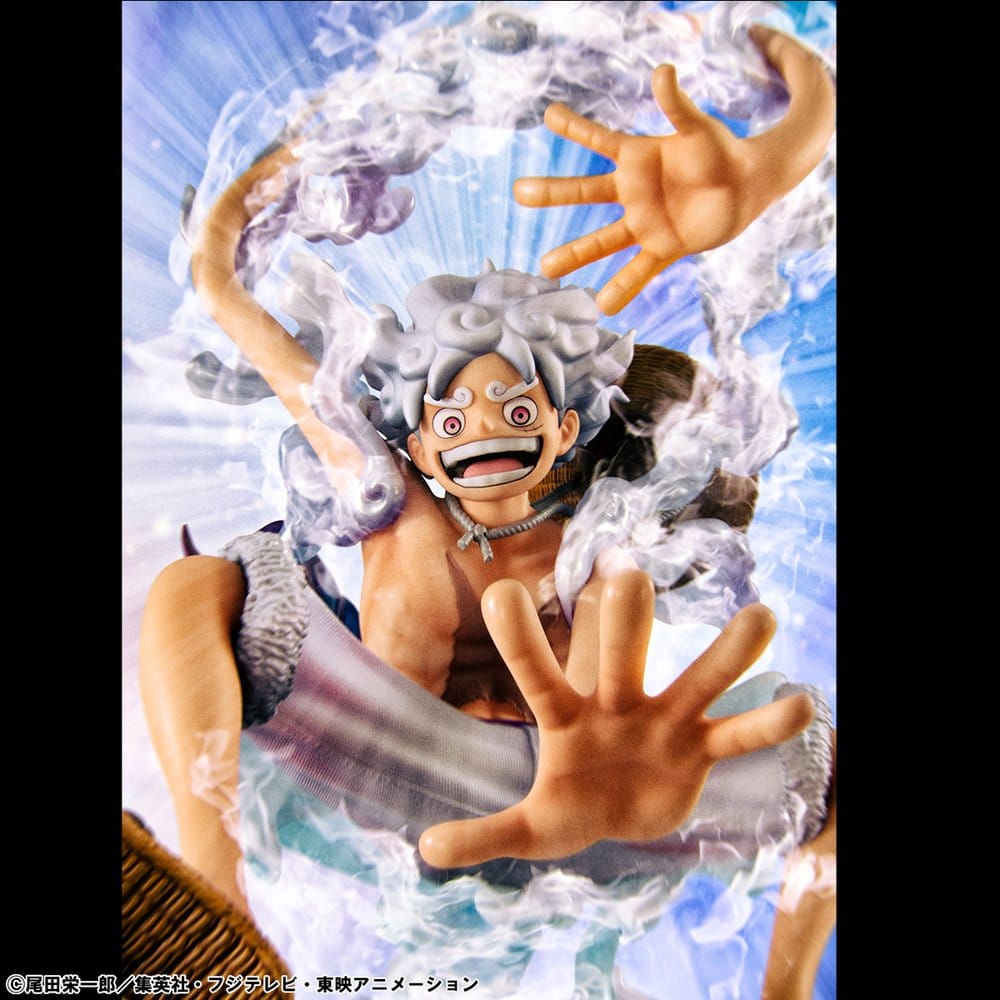 One Piece figurine PVC Portrait.Of.Pirates "Evolutionary History" Monkey D. Luffy "Gear Fifth" 26 cm