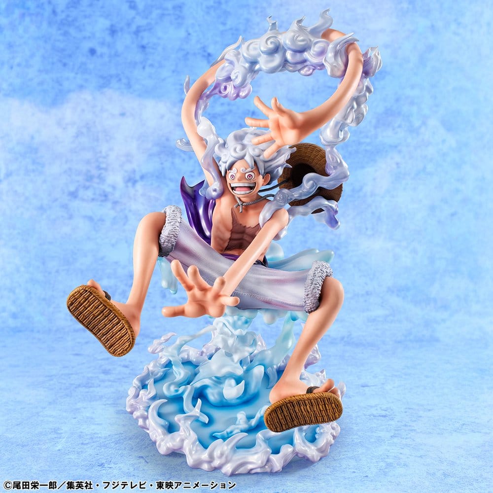One Piece figurine PVC Portrait.Of.Pirates "Evolutionary History" Monkey D. Luffy "Gear Fifth" 26 cm