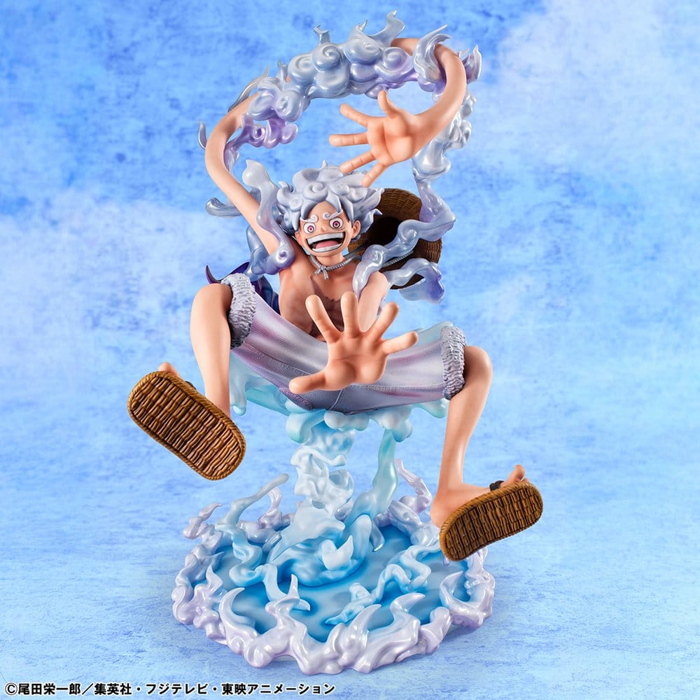 One Piece figurine PVC Portrait.Of.Pirates "Evolutionary History" Monkey D. Luffy "Gear Fifth" 26 cm