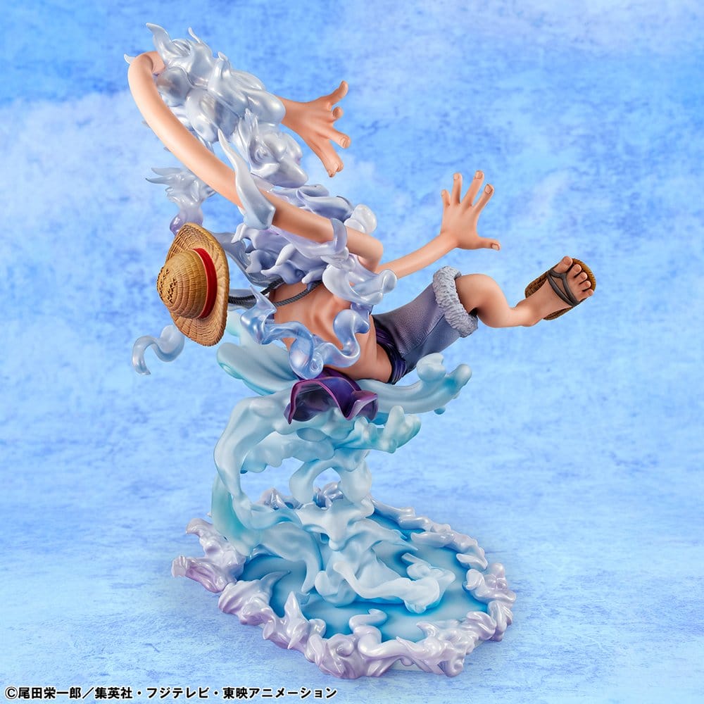 One Piece figurine PVC Portrait.Of.Pirates "Evolutionary History" Monkey D. Luffy "Gear Fifth" 26 cm