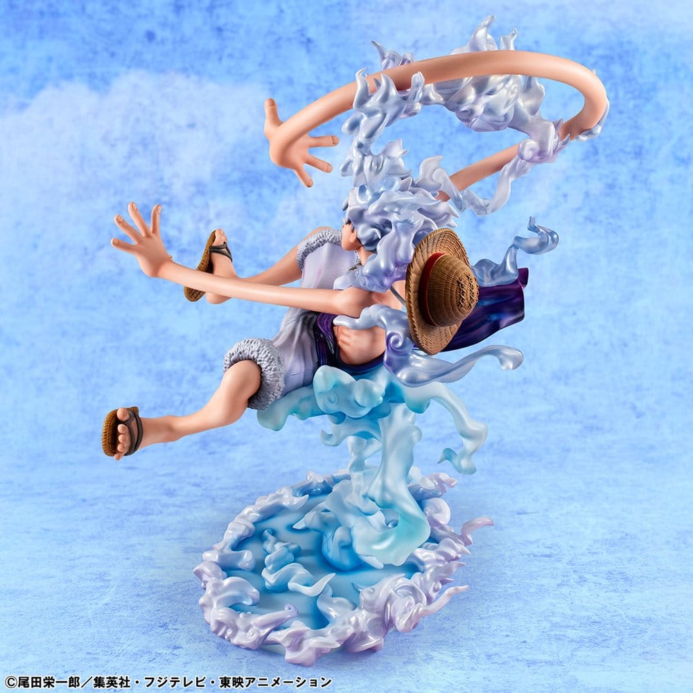 One Piece figurine PVC Portrait.Of.Pirates "Evolutionary History" Monkey D. Luffy "Gear Fifth" 26 cm