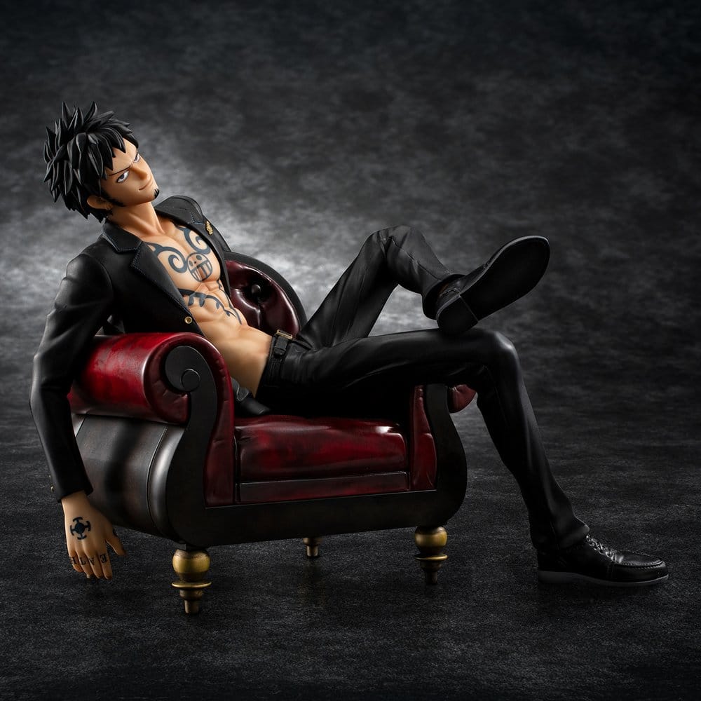 One Piece figurine PVC Portrait.Of.Pirates "S.O.C" Trafalgar Law Ver.R