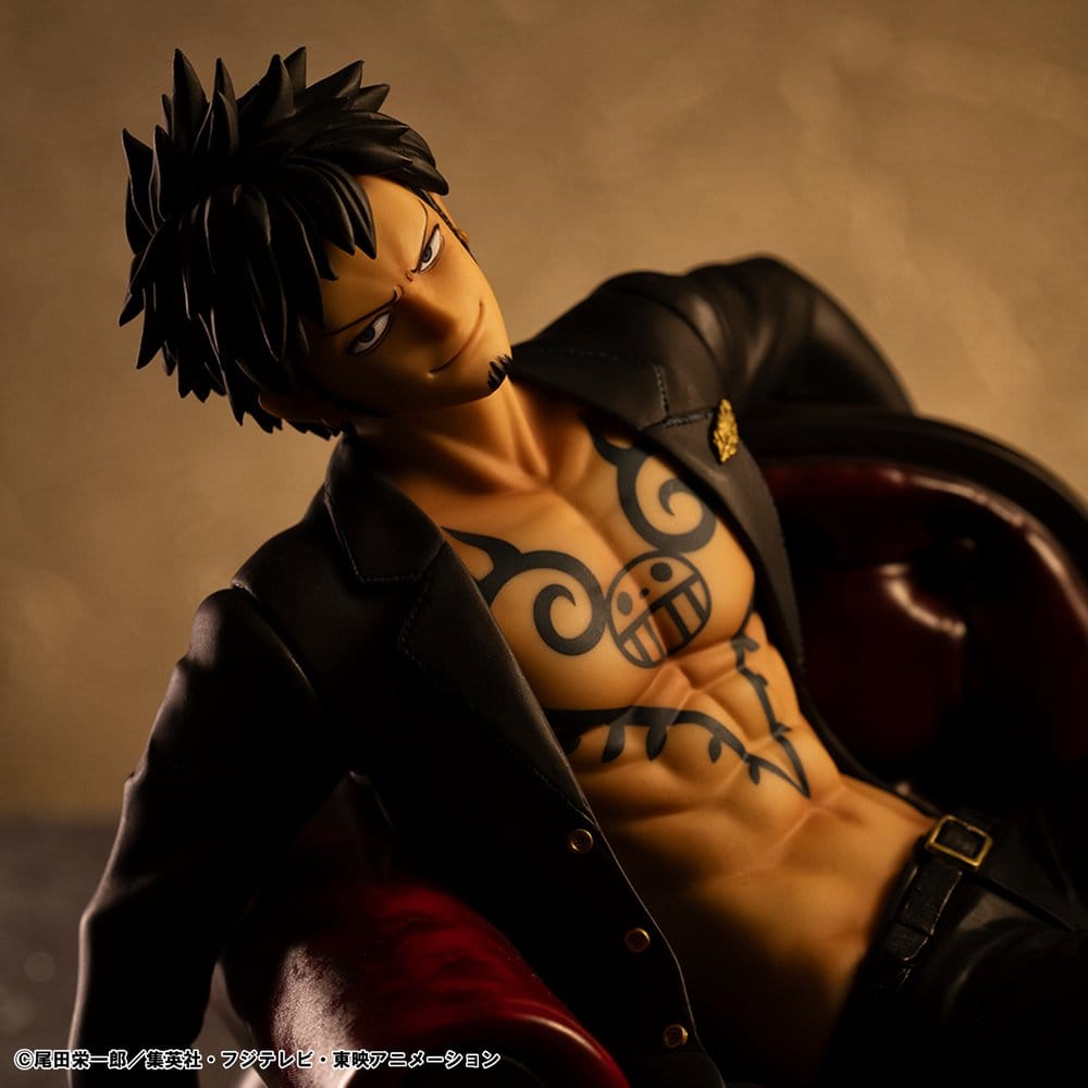 One Piece figurine PVC Portrait.Of.Pirates "S.O.C" Trafalgar Law Ver.R