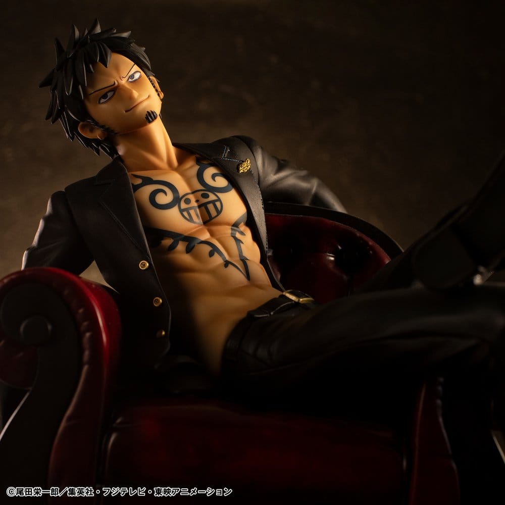 One Piece figurine PVC Portrait.Of.Pirates "S.O.C" Trafalgar Law Ver.R
