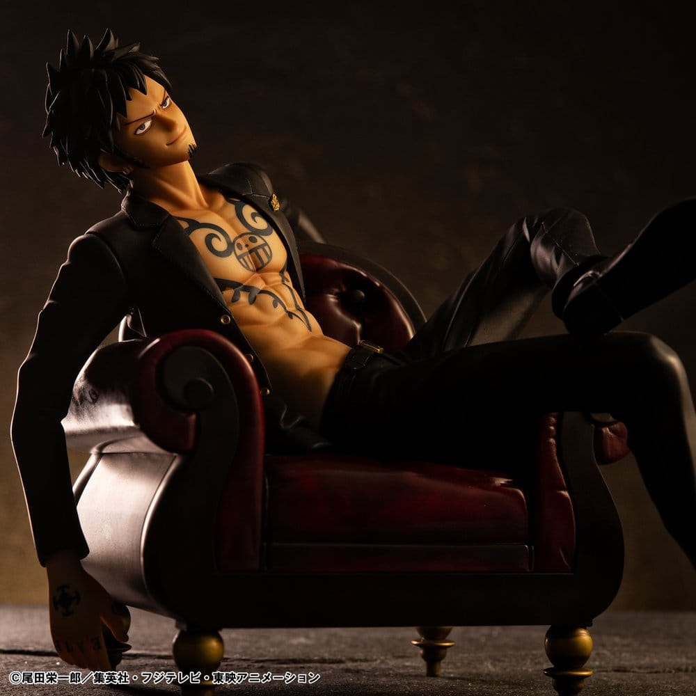 One Piece figurine PVC Portrait.Of.Pirates "S.O.C" Trafalgar Law Ver.R