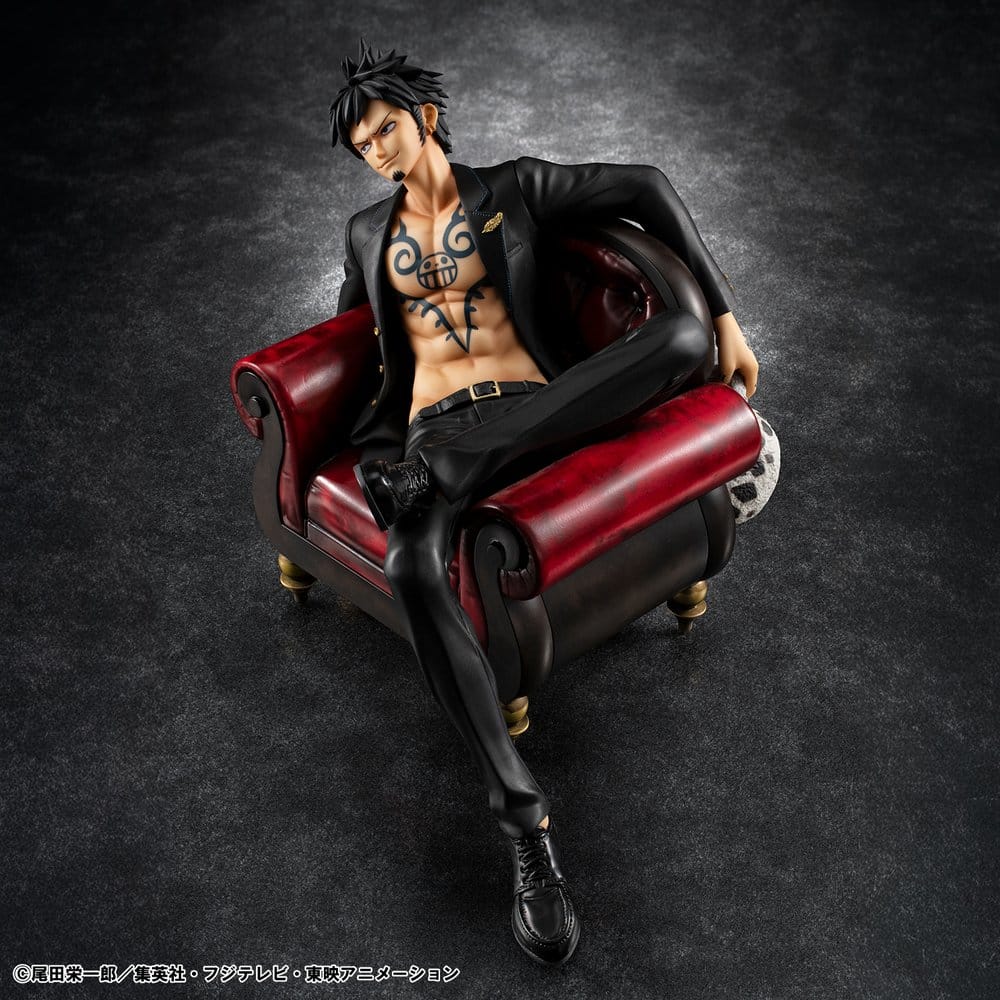 One Piece figurine PVC Portrait.Of.Pirates "S.O.C" Trafalgar Law Ver.R