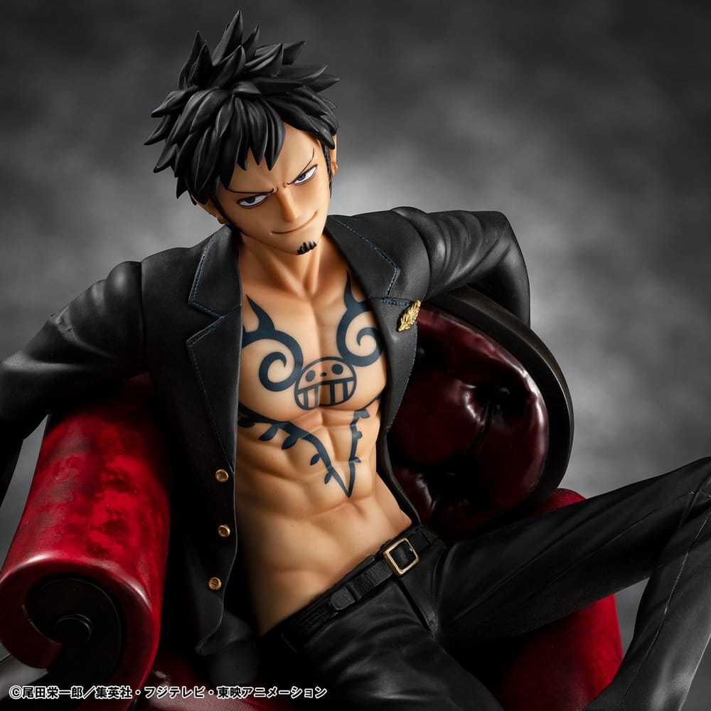 One Piece figurine PVC Portrait.Of.Pirates "S.O.C" Trafalgar Law Ver.R