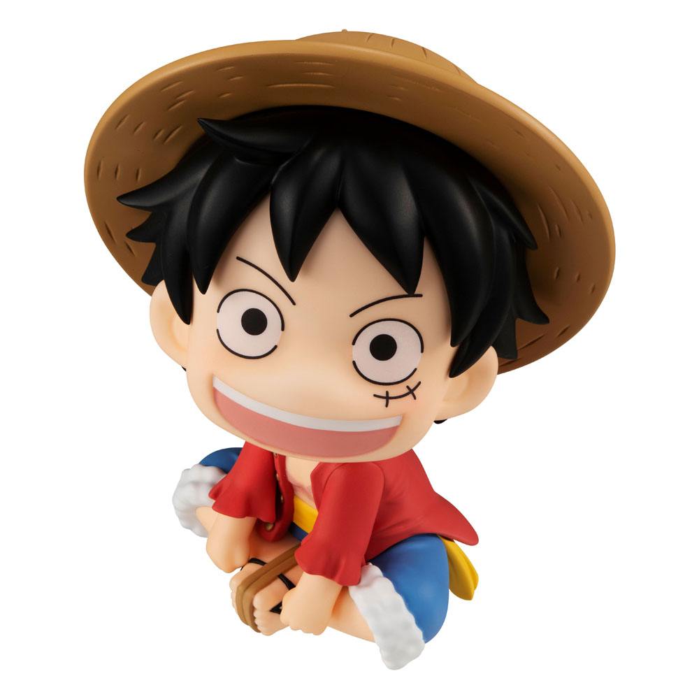 One Piece statuette PVC Look Up Monkey D. Luffy 11 cm