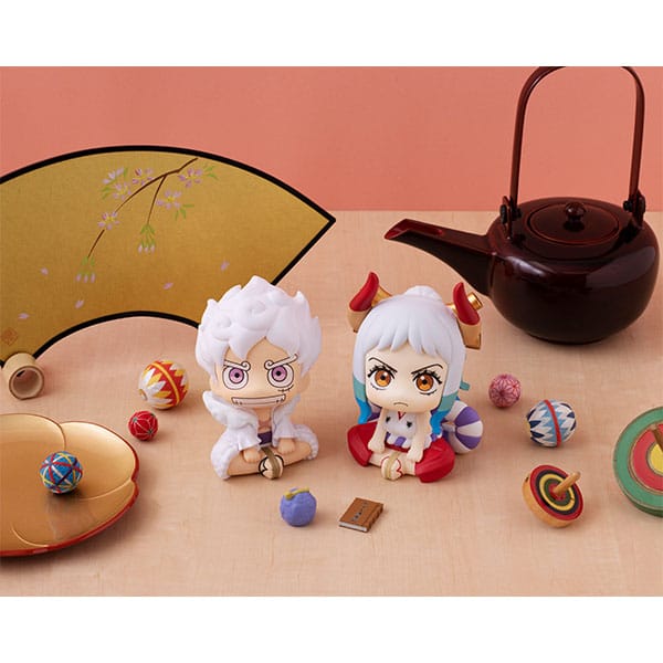 One Piece statuette PVC Look Up Monkey D. Luffy Gear Fifth 11 cm