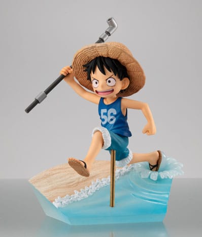 One Piece G.E.M. Series statuette PVC Monkey D. Luffy Run! Run! Run! 15th anniversary Ver. 12 cm