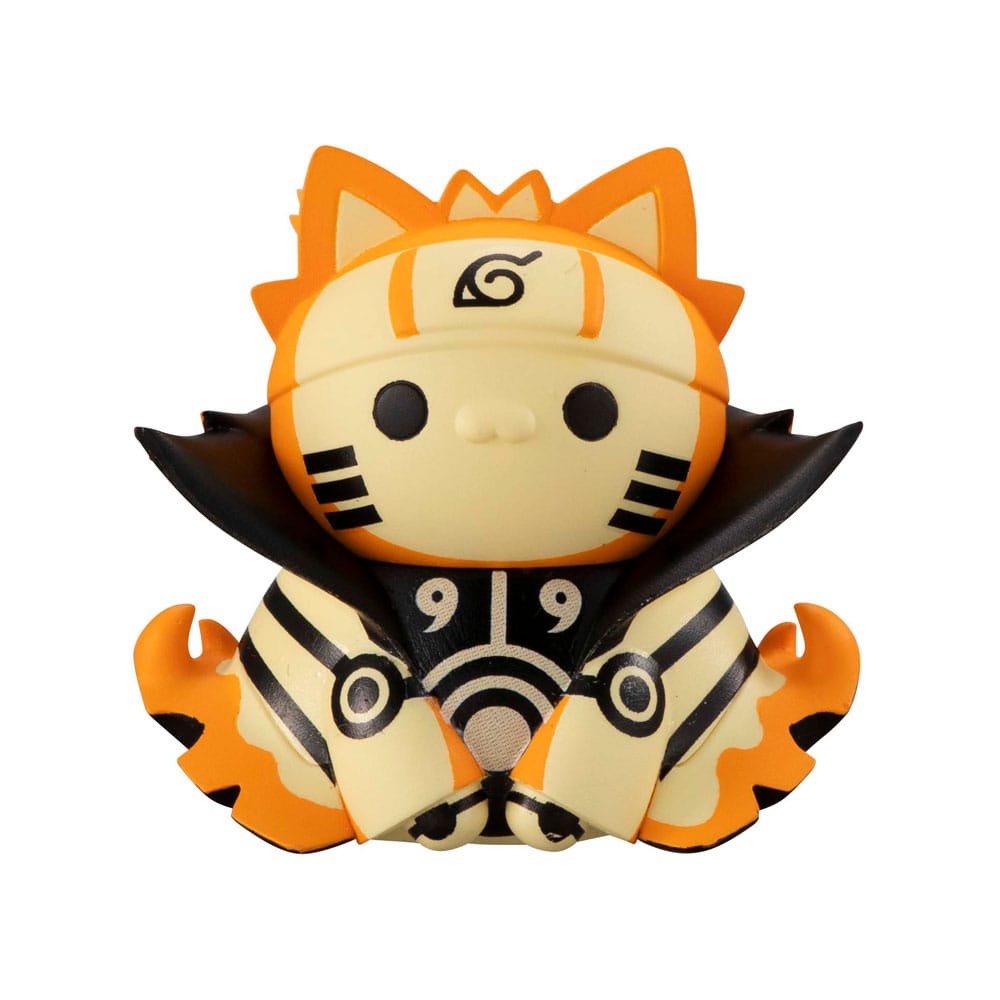 Naruto Shippuden Mega Cat Project assortiment trading figures 3 cm Nyaruto! Ver. Break out! Fourth Great Ninja War (8)