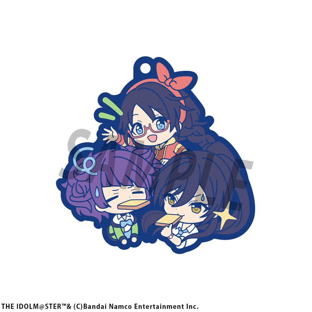 The Idolmaster Shiny Colors assortiment charms caoutchouc Vol. 2 6 cm Buddy Collection (6)