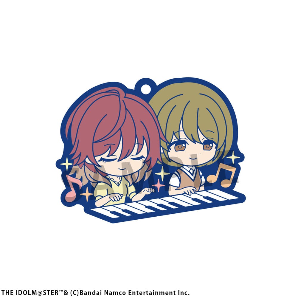 The Idolmaster Shiny Colors assortiment charms caoutchouc Vol. 2 6 cm Buddy Collection (6)