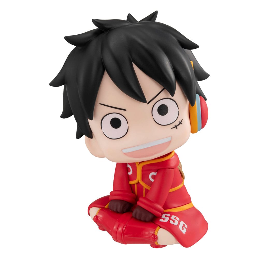 One Piece statuette PVC Look Up Monkey D. Luffy Future Island Egghead Ver. 11 cm
