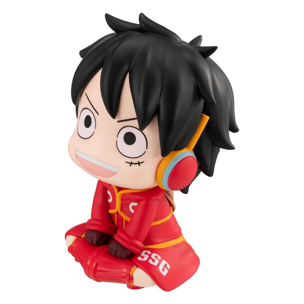 One Piece statuette PVC Look Up Monkey D. Luffy Future Island Egghead Ver. 11 cm (with gift)