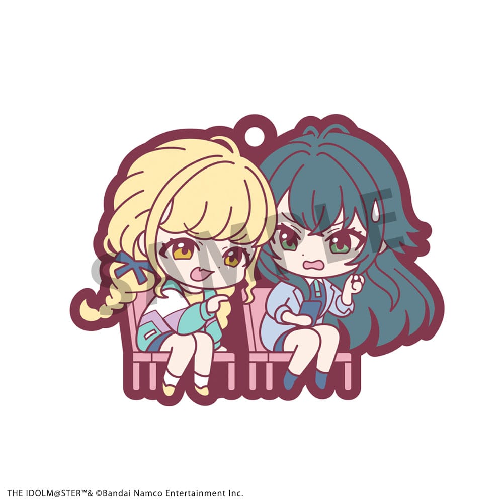 Idolmaster assortiment charms caoutchouc Rubber Mascot Buddycolle Gakuen 7 cm (6)