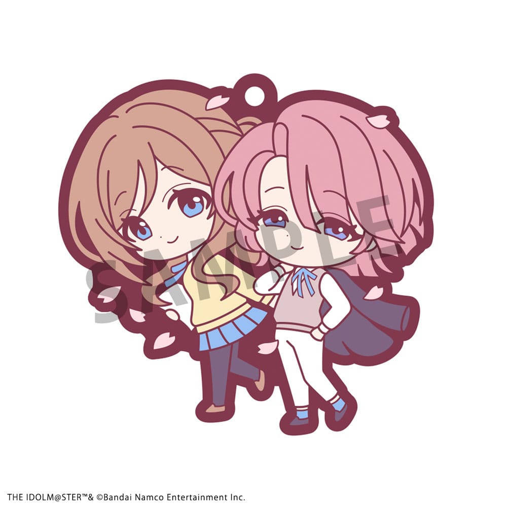 Idolmaster assortiment charms caoutchouc Rubber Mascot Buddycolle Gakuen 7 cm (6)