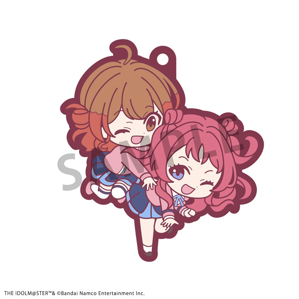 Idolmaster assortiment charms caoutchouc Rubber Mascot Buddycolle Gakuen 7 cm (6)