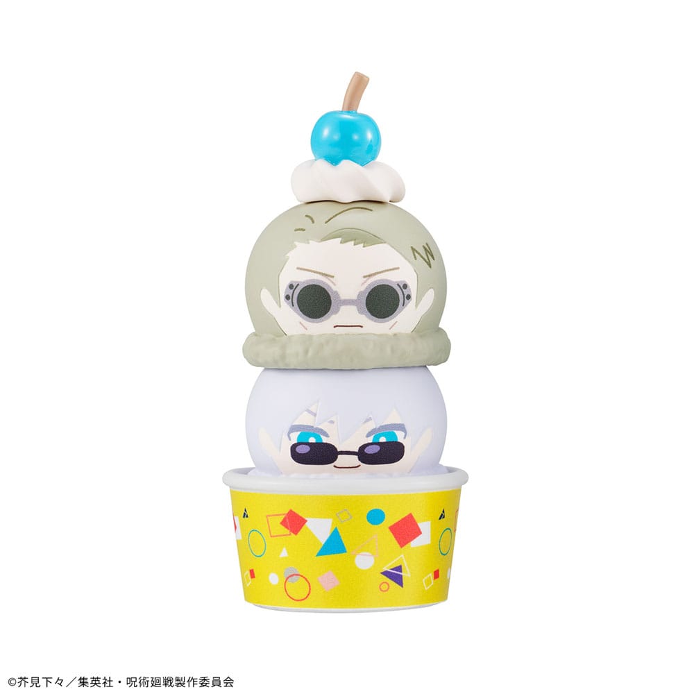 Jujutsu Kaisen pack 6 trading figures Tsumichen Stack up & Change 8 cm (with gift)