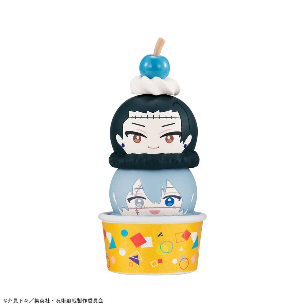 Jujutsu Kaisen pack 6 trading figures Tsumichen Stack up & Change 8 cm (with gift)