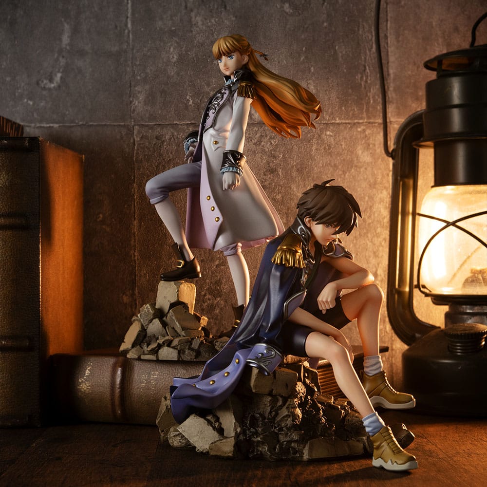 Mobile Suit Gundam Wing Alpha x Omega statuette PVC 1/8 Heero Yuy & Relena Peacecraft Set 30th Anniversary Repaint Ver. 14 cm
