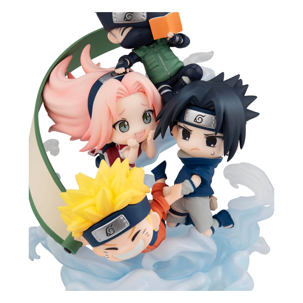 Naruto Shippuden statuette PVC FigUnity Gather here, Team 7 13 cm