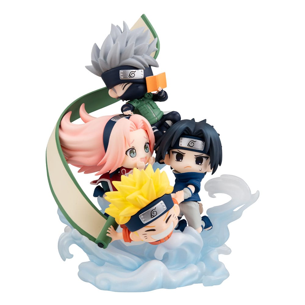 Naruto Shippuden statuette PVC FigUnity Gather here, Team 7 13 cm (with gift)