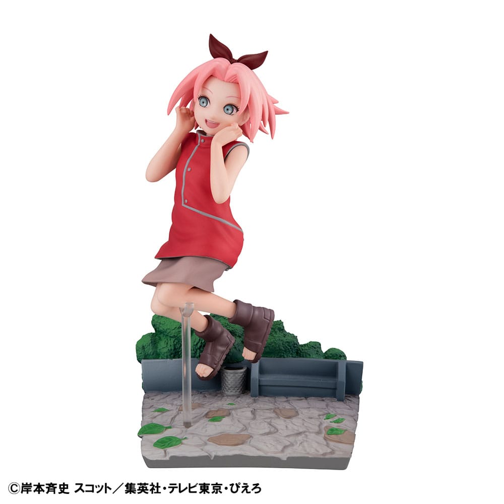Naruto Shippuden G.E.M. Series statuette PVC Sakura Haruno GO! 15 cm