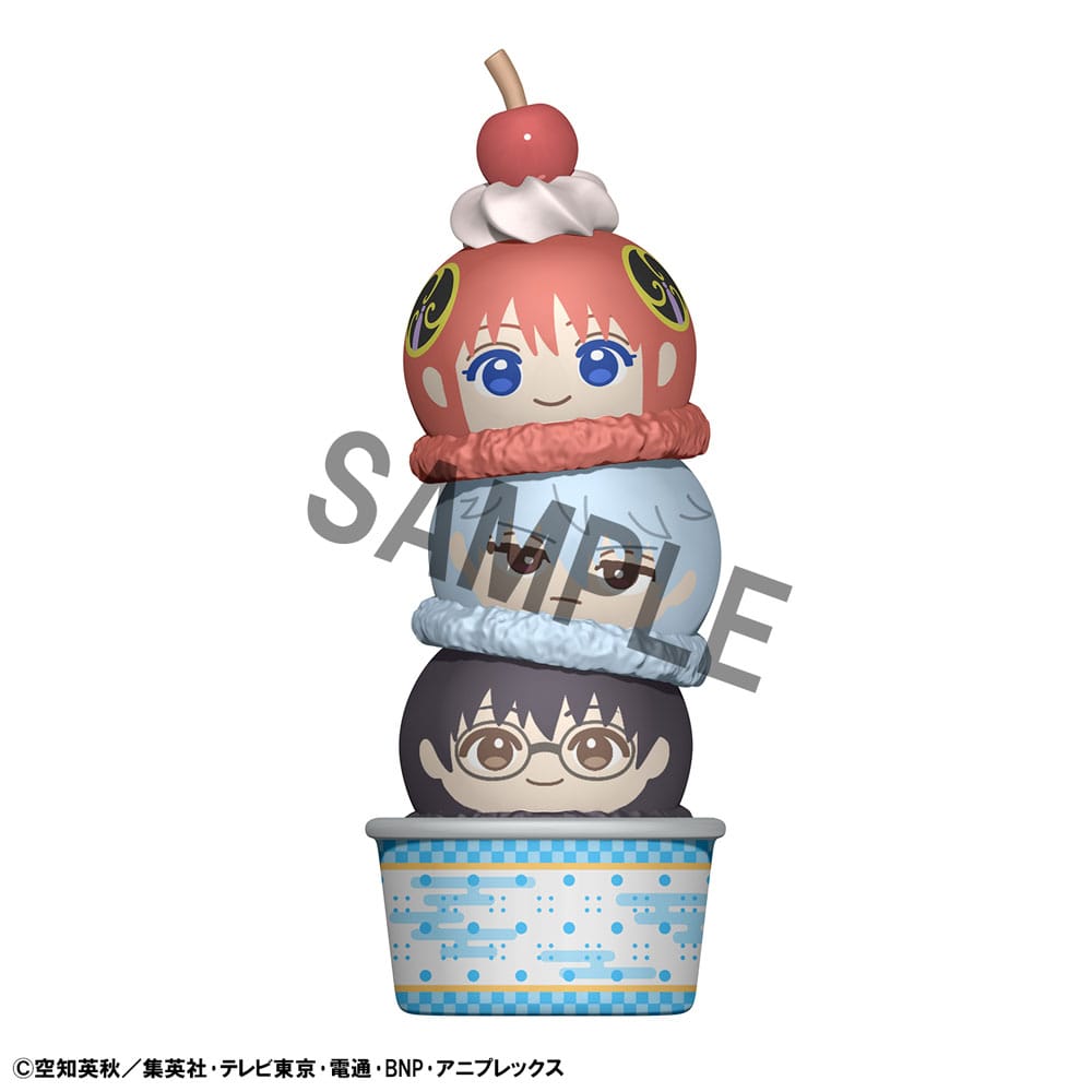 Gintama assortiment trading figures Tsumichen Stack up & Change 8 cm (6)