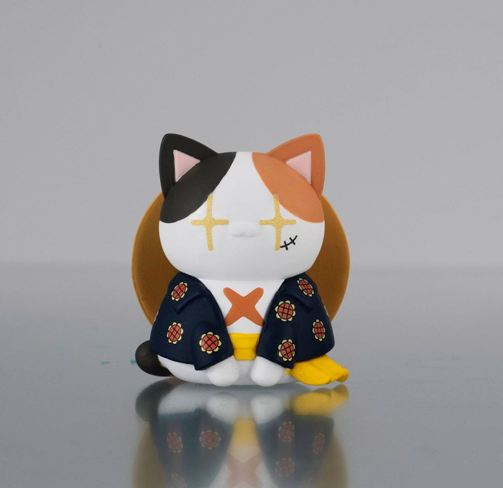 One Piece Mega Cat Project Nyan Piece Nyan! trading figure avec pochette Luffy 2025 Limited Edition 7 cm