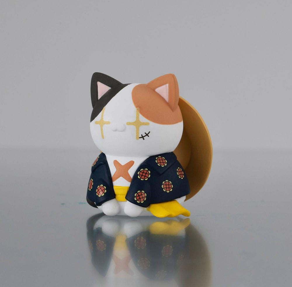 One Piece Mega Cat Project Nyan Piece Nyan! trading figure avec pochette Luffy 2025 Limited Edition 7 cm