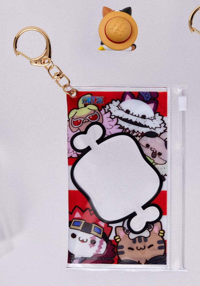 One Piece Mega Cat Project Nyan Piece Nyan! trading figure avec pochette Luffy 2025 Limited Edition 7 cm