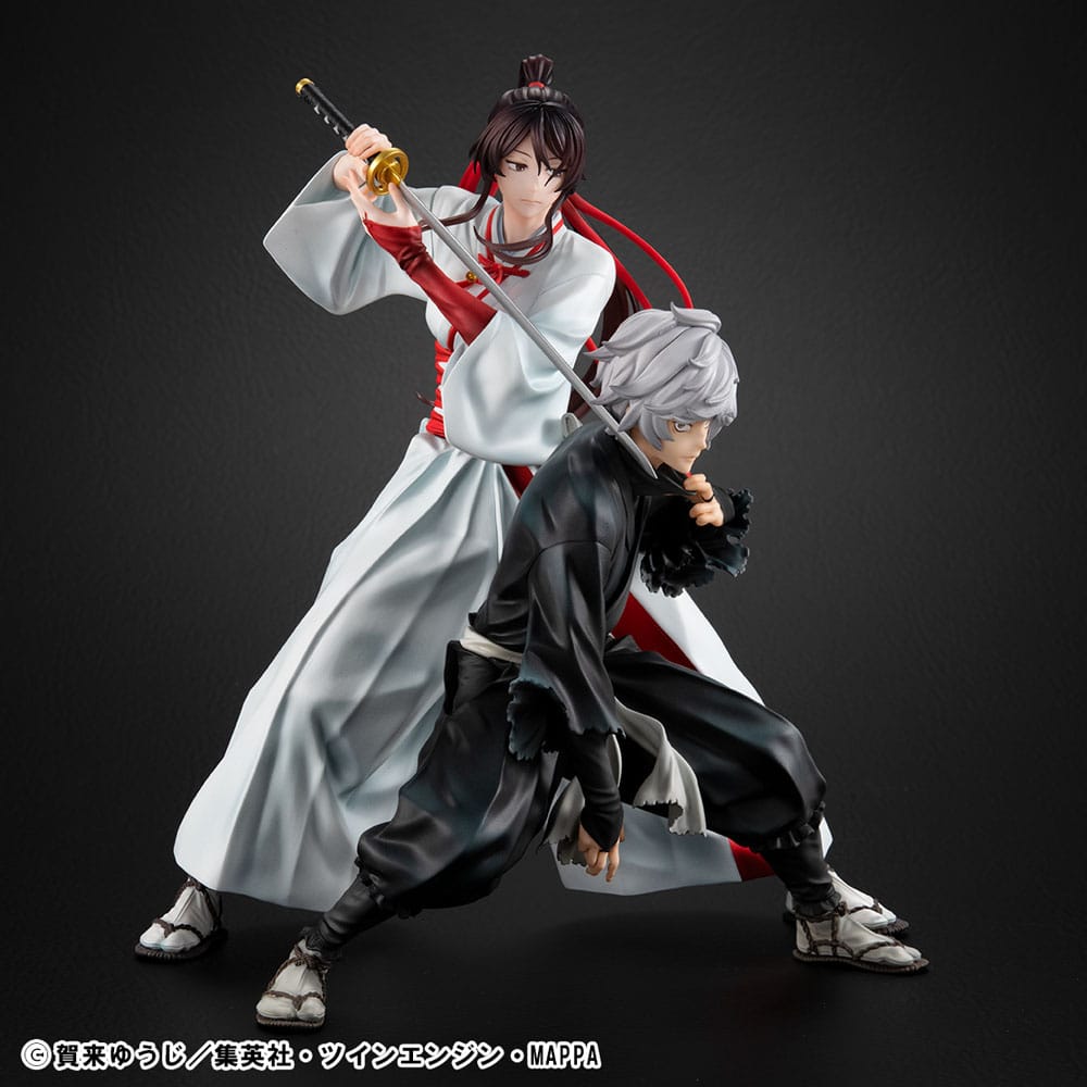 Hell´s Paradise pack 2 statuettes PVC Lucrea Gabimaru & Sagiri Yamada Asaemon 20 cm