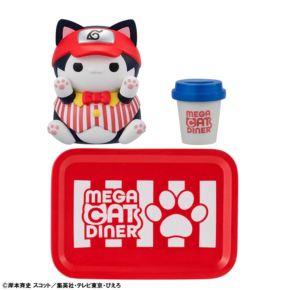 Naruto Shippuden Mega Cat Project Nyaruto! assortiment trading figures Mega Cat Diner 3 cm (6)