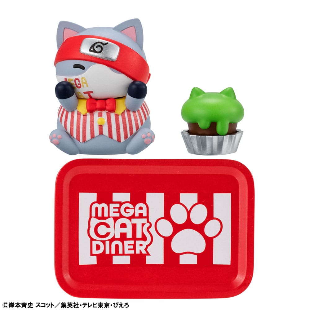 Naruto Shippuden Mega Cat Project Nyaruto! assortiment trading figures Mega Cat Diner 3 cm (6)