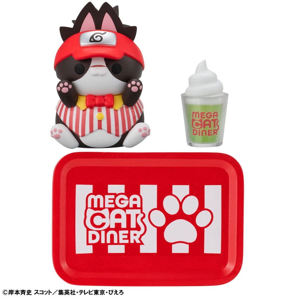 Naruto Shippuden Mega Cat Project Nyaruto! assortiment trading figures Mega Cat Diner 3 cm (6)