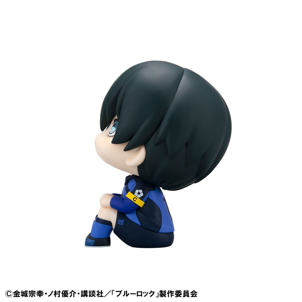 Blue Lock statuette PVC Look Up Rin Itoshi & Sae Itoshi Japanese National Player Match Ver. 11 cm (with gift)