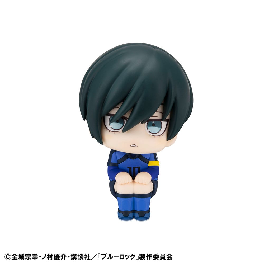 Blue Lock statuette PVC Look Up Rin Itoshi & Sae Itoshi Japanese National Player Match Ver. 11 cm (with gift)