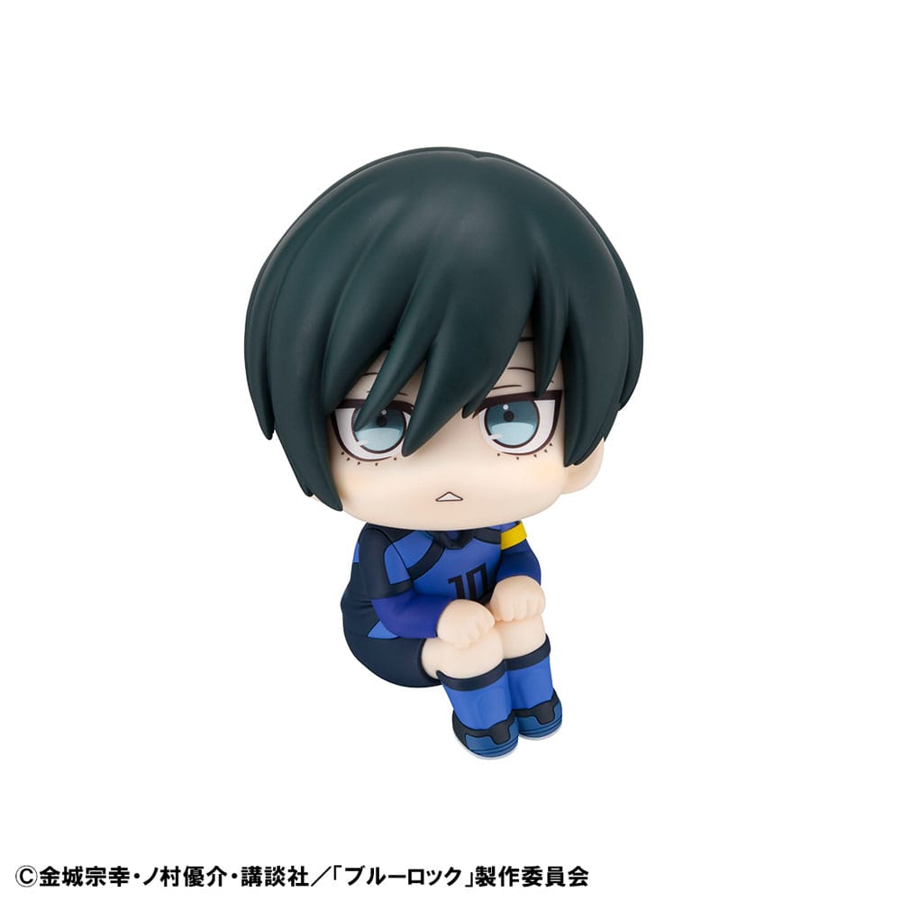 Blue Lock statuette PVC Look Up Rin Itoshi & Sae Itoshi Japanese National Player Match Ver. 11 cm (with gift)