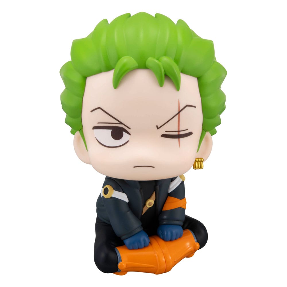 One Piece statuette PVC Look Up Roronoa Zoro Future Island Egghead Ver. 11 cm