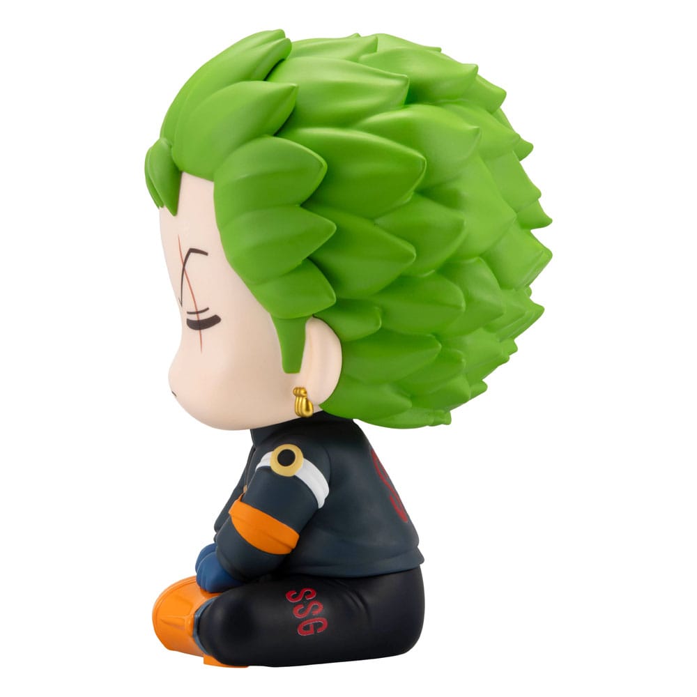 One Piece statuette PVC Look Up Roronoa Zoro Future Island Egghead Ver. 11 cm