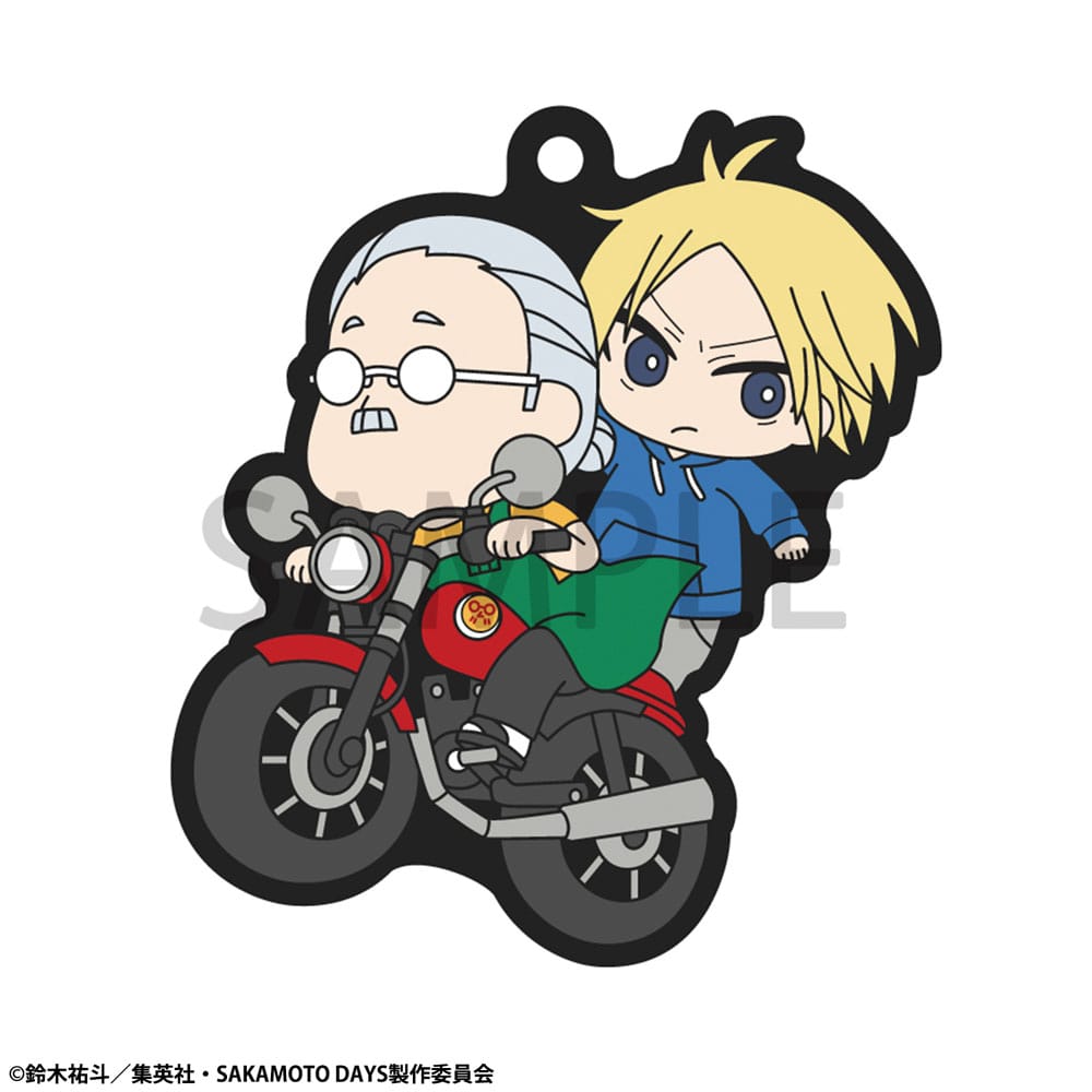 Sakamoto Days assortiment charms caoutchouc Rubber Mascot Buddycolle 7 cm (6)