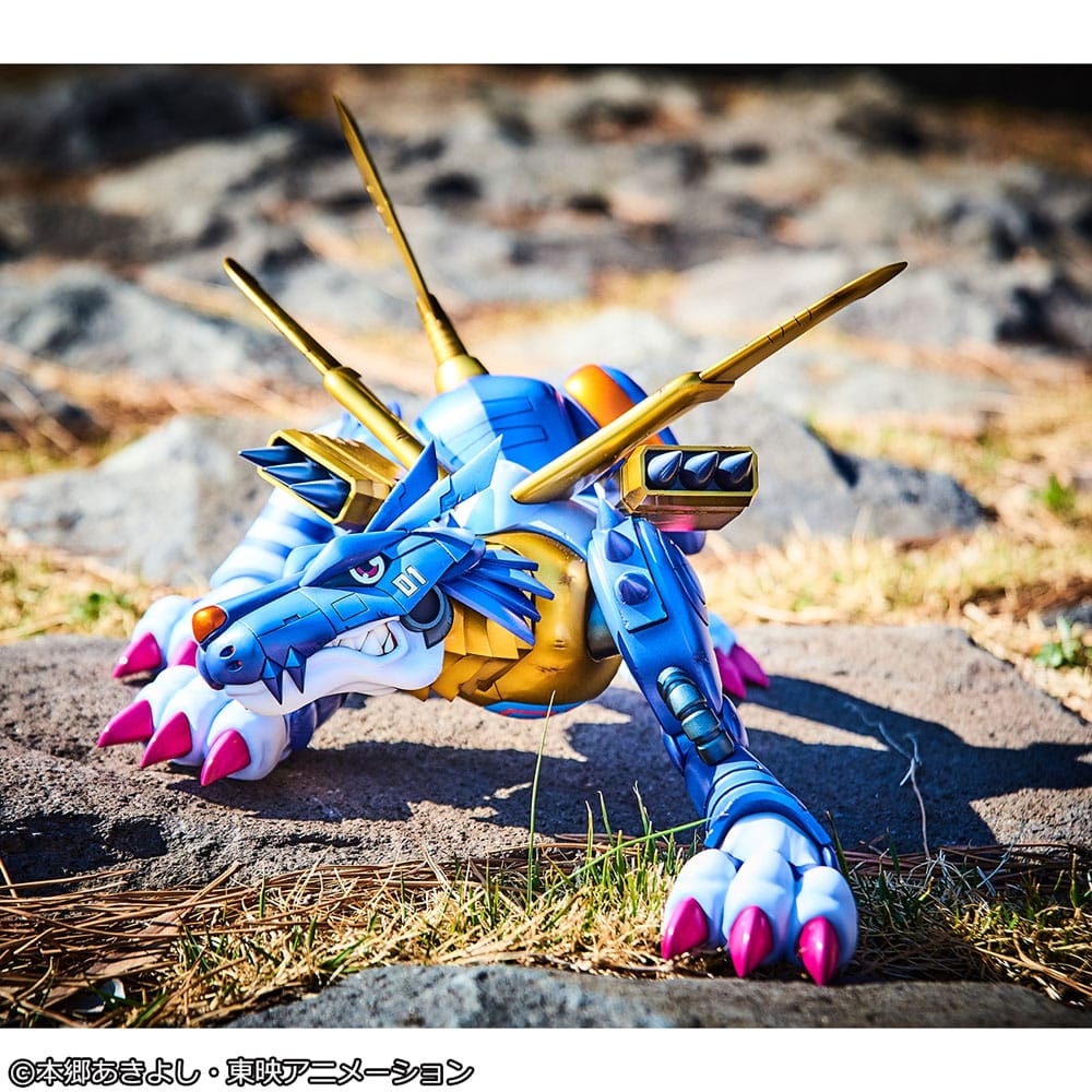 Digimon Adventure G.E.M. Precious Series statuette PVC Metal Garurumon & Ishida Yamato 30 cm