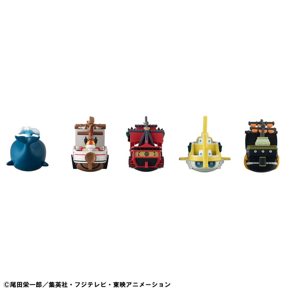 One Piece Yuracolle Series pack 5 trading figures Grand Line Vol. 2 6 cm