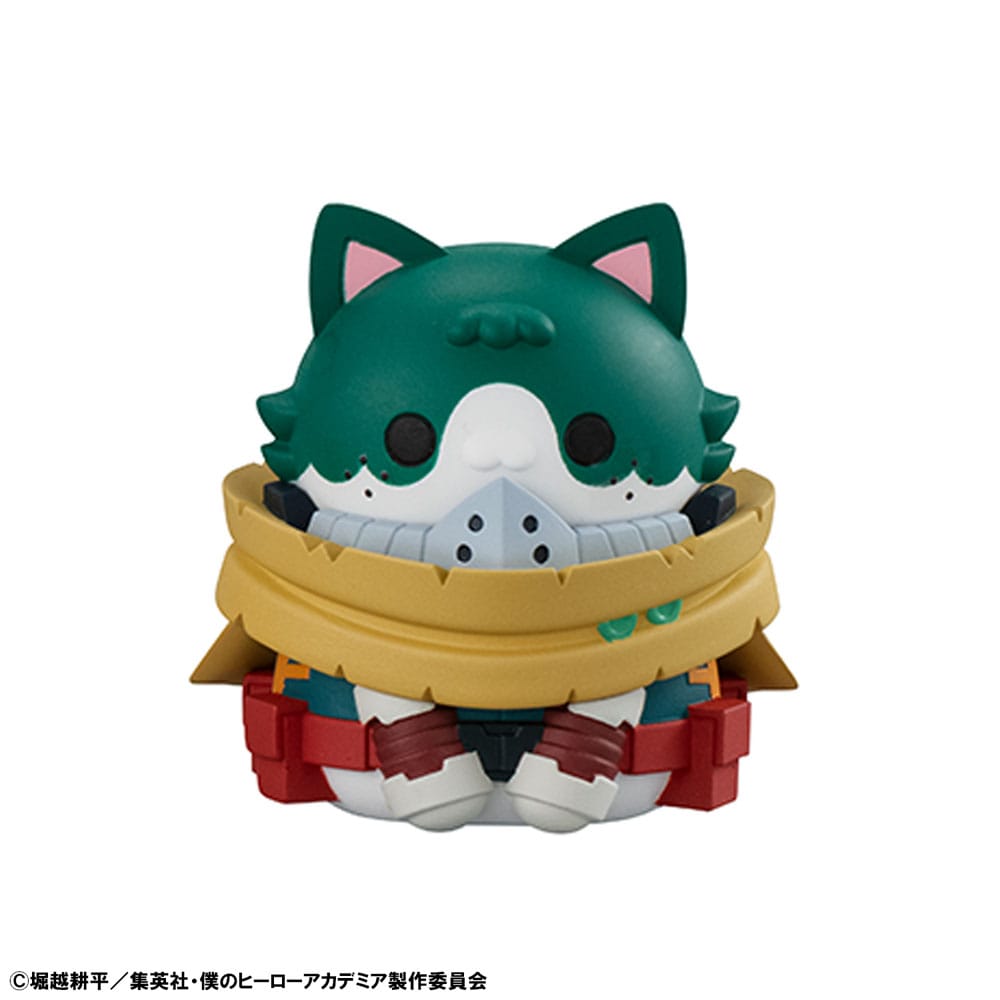 My Hero Academia Blind Box assortiment figurines mini Mega Cat Project Heroaca Cats No.01 3 cm (8) (Repeat)