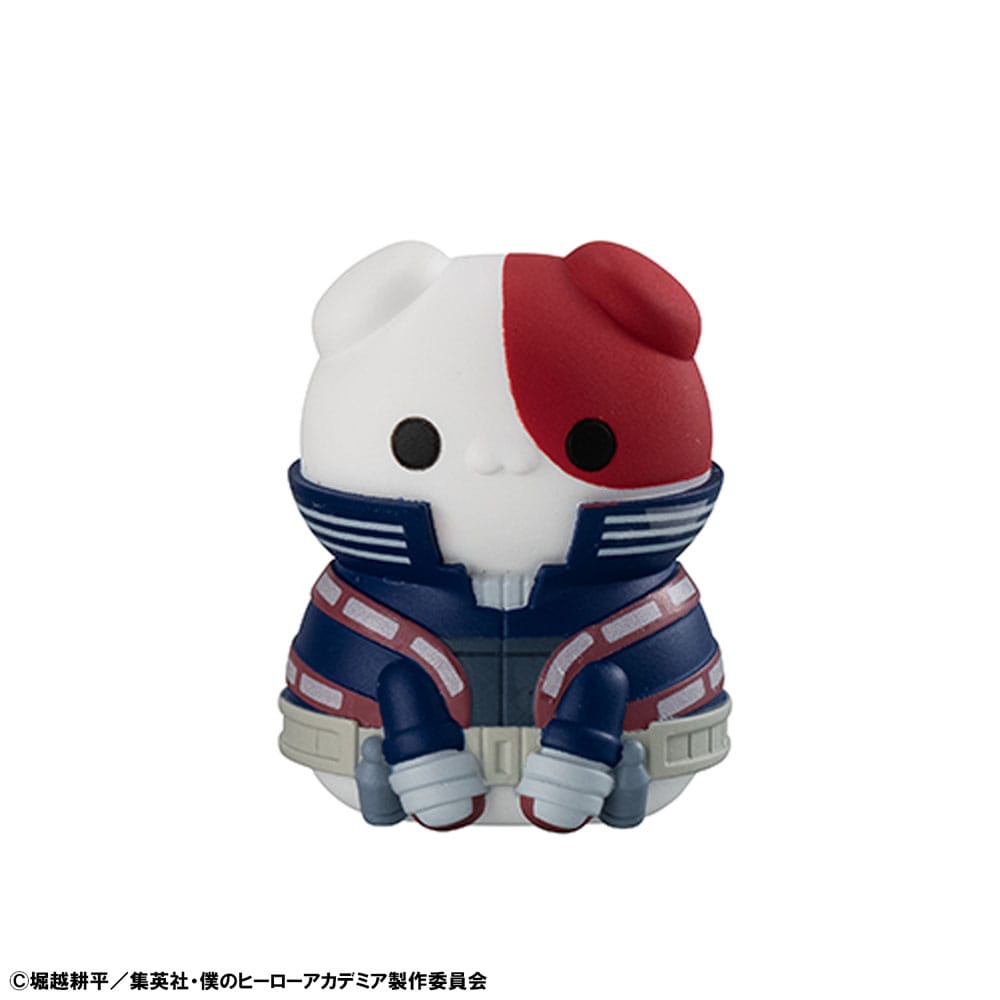 My Hero Academia Blind Box assortiment figurines mini Mega Cat Project Heroaca Cats No.01 3 cm (8) (Repeat)