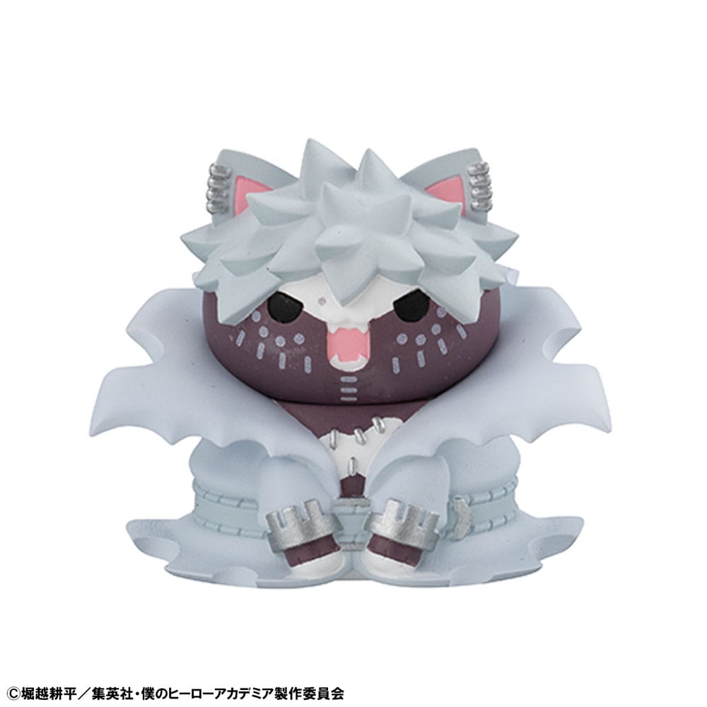 My Hero Academia Blind Box assortiment figurines mini Mega Cat Project Heroaca Cats No.01 3 cm (8) (Repeat)