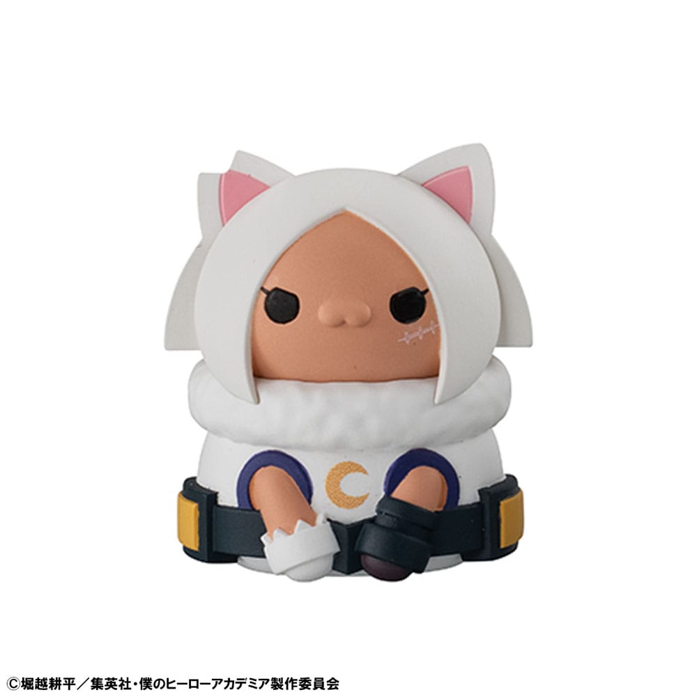 My Hero Academia Blind Box assortiment figurines mini Mega Cat Project Heroaca Cats No.01 3 cm (8) (Repeat)